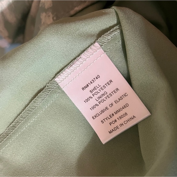 Tuckernuck | Hyacinth House Seafoam Sullivan Maxi Dress Watercolor Size M - Picture 10 of 10